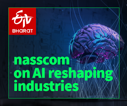 nasscom highlighting AI's role in revolutionizing industries and job creation